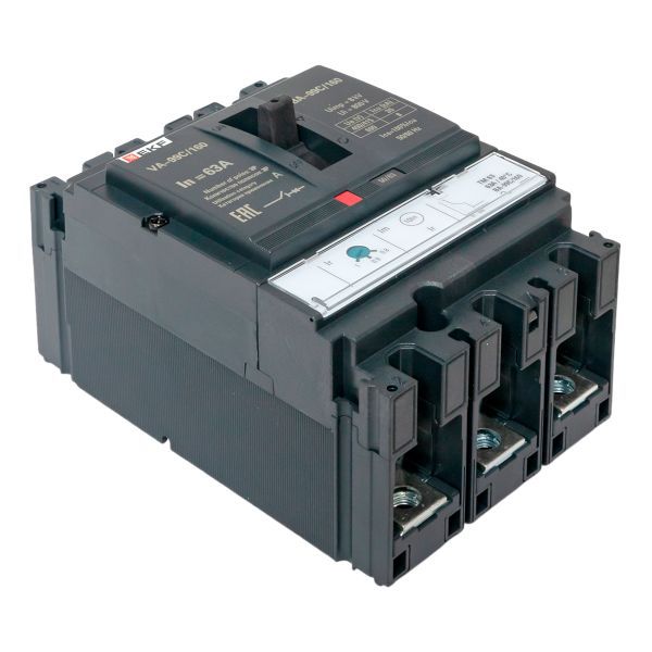 Выключатель автоматический 3п 160/63А 36кА ВА-99C Compact NS PROxima EKF mccb99C-160-63