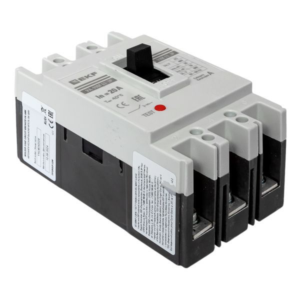 Выключатель автоматический 3п 63/20А 25кА ВА-99М PROxima EKF mccb99-63-20m