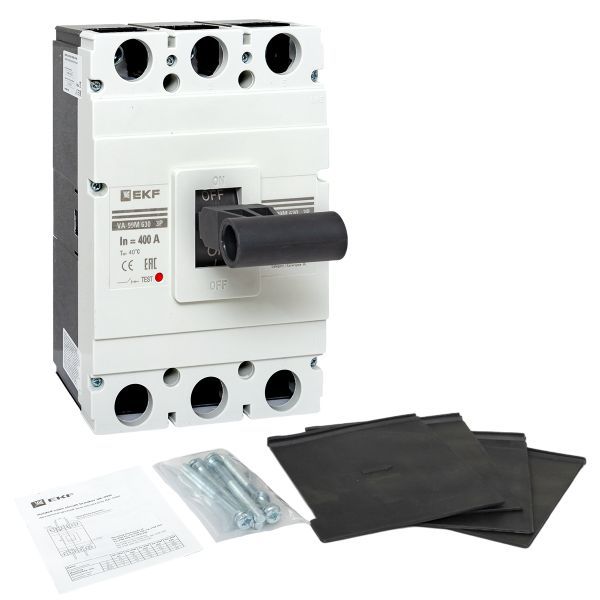 Выключатель автоматический 3п 630/400А 50кА ВА-99М PROxima EKF mccb99-630-400m