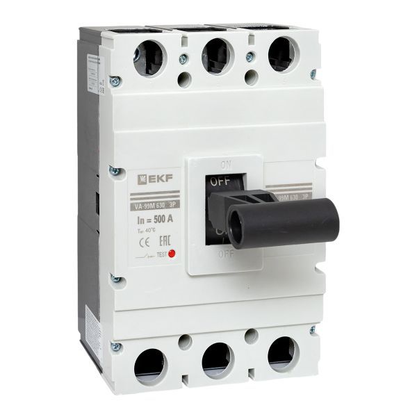 Выключатель автоматический 3п 630/500А 50кА ВА-99М PROxima EKF mccb99-630-500m