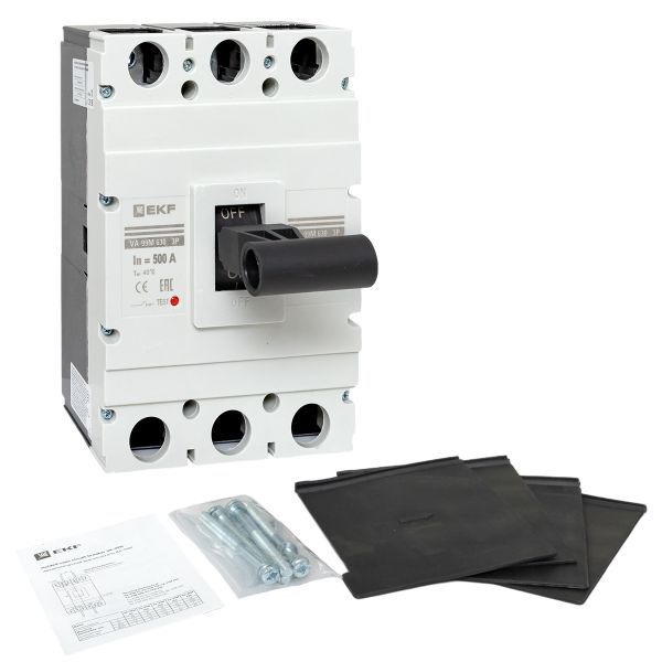 Выключатель автоматический 3п 630/500А 50кА ВА-99М PROxima EKF mccb99-630-500m