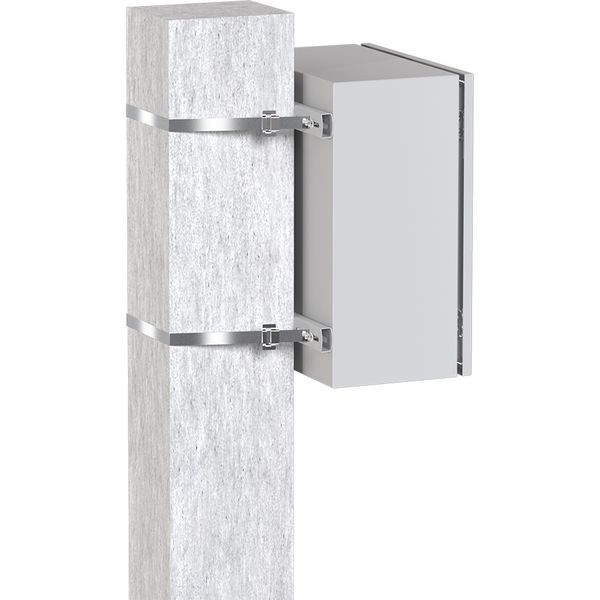 Крепление на столб монтажной полосой (ширина шкафа до 400мм) Basic EKF fp-tape-400