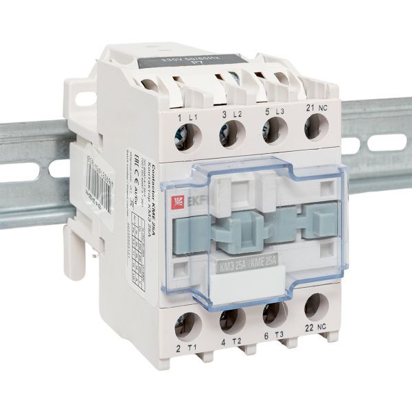 Контактор КМЭ 25А 220В 1NC EKF ctr-s-25-220-nc