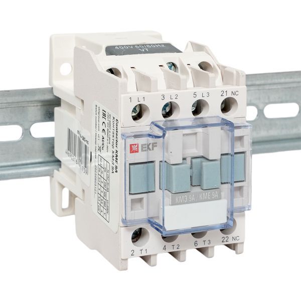 Контактор КМЭ 9А 380В 1NC EKF ctr-s-9-380-nc