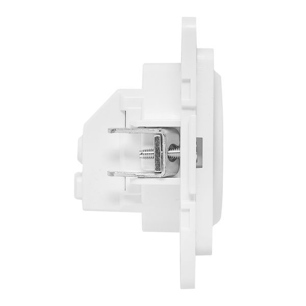 Розетка 1-м СП Стокгольм 16А с заземл. защ. шторки винт. клеммы механизм бел. PROxima EKF EYR16-028-20