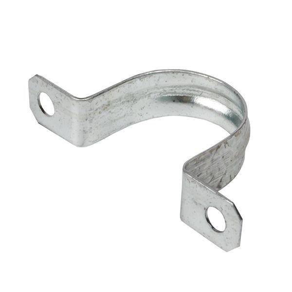 Скоба крепежная двухлапковая d31-32мм метал. (уп.50шт) EKF sm-2-31-32