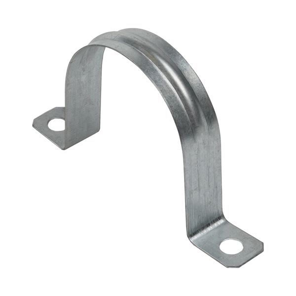 Скоба крепежная двухлапковая d48-50мм метал. (уп.50шт) EKF sm-2-48-50