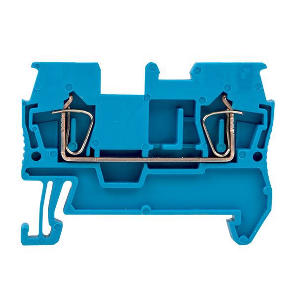 Колодка клеммная JXB-ST-1.5 17.5А самозажимная син. EKF plc-jxb-st-1.5-blue