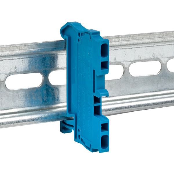 Колодка клеммная JXB-ST-1.5 17.5А самозажимная син. EKF plc-jxb-st-1.5-blue