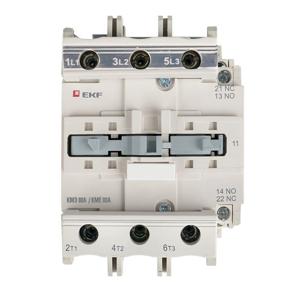 Контактор КМЭ малогабаритный 80А 110В NO+NC PROxima (ctr-s-80-110)