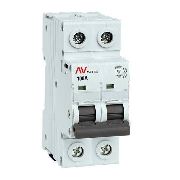 Выключатель нагрузки AVN 2P 100A EKF AVERES (avn-2-100-av)