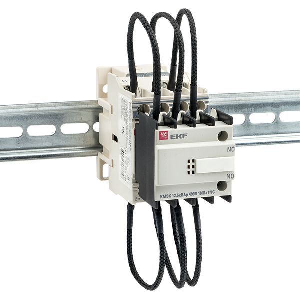 Контактор для конденсатора КМЭК 12.5квар 400В 1NО+1NC PROxima (ctrk-s-25-12,5-400)