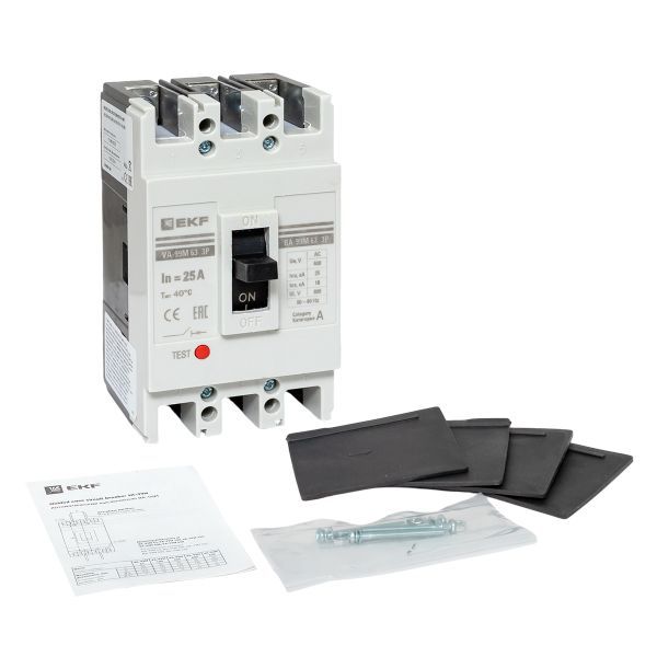 Выключатель автоматический ВА-99М 63/25А 3P 25кА EKF (mccb99-63-25m)