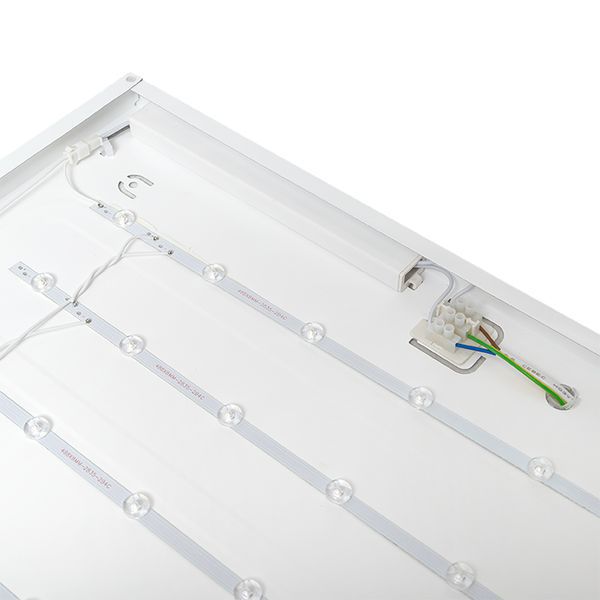 Панель светодиодная ДВО-40вт 25 мм ДУО-4109-L 4000К опал с равномерной засветкой 595х595 EKF Basic (LPL-4109-L-40-4000)