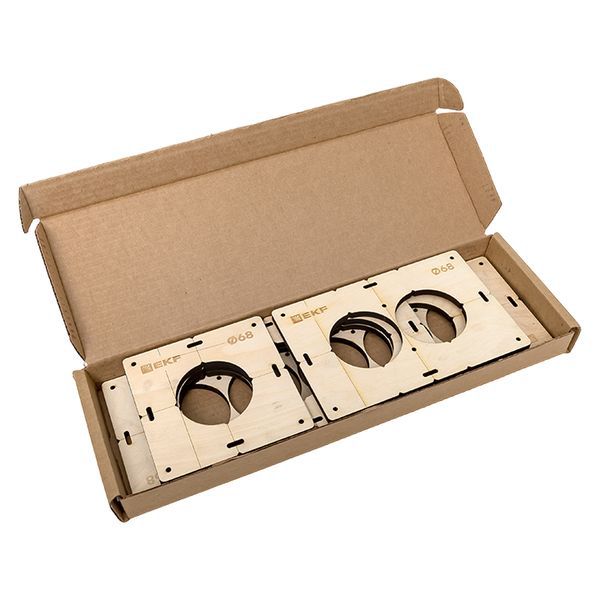 Комплект шаблонов для подрозетников диаметром 68 мм EKF Expert (sh-d68-k)