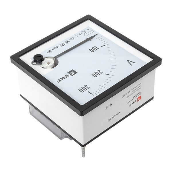 Вольтметр VM-A961 аналоговый на панель 96х96 (квадратный вырез) 300В прямое подключение PROxima (vma-961-300)