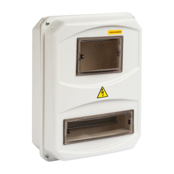 Щит учетно-распределительный пластиковый ЩУРн-П 3/10 (344х271х113) IP55 Basic (pb-3/10-55-bas)