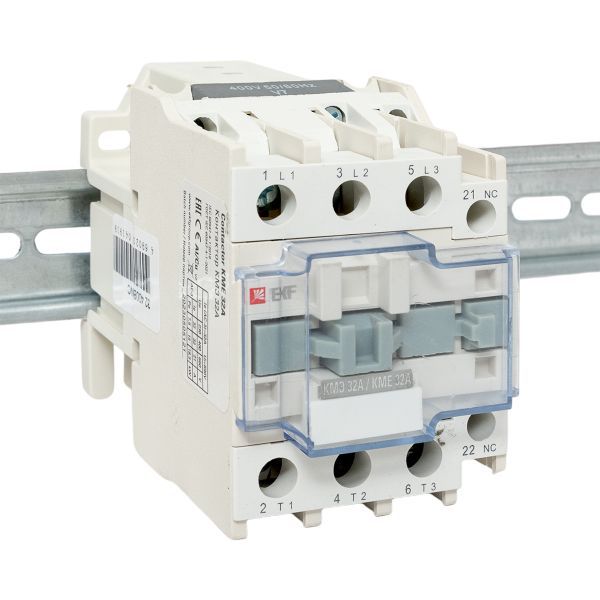 Пускатель магнитный КМЭ 32А катушка управления 380В малогабаритный 1NC (ctr-s-32-380-nc)