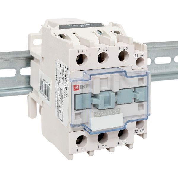 Пускатель магнитный КМЭ 32А катушка управления 220В малогабаритный 1NC (ctr-s-32-220-nc)