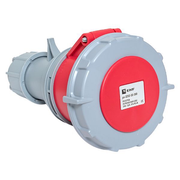 Розетка переносная 2252 3Р+РЕ+N 32А 380В IP67 PROxima (ps-2252-32-380)