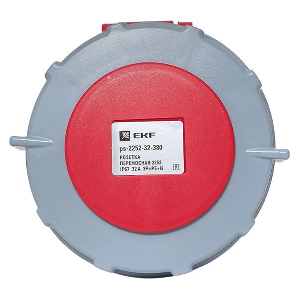 Розетка переносная 2252 3Р+РЕ+N 32А 380В IP67 PROxima (ps-2252-32-380)