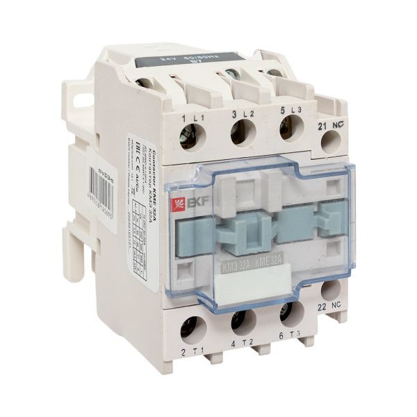 Контактор КМЭ малогабаритный 32А 24В 1NC PROxima (ctr-s-32-24-nc)