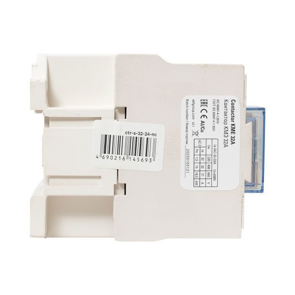 Контактор КМЭ малогабаритный 32А 24В 1NC PROxima (ctr-s-32-24-nc)