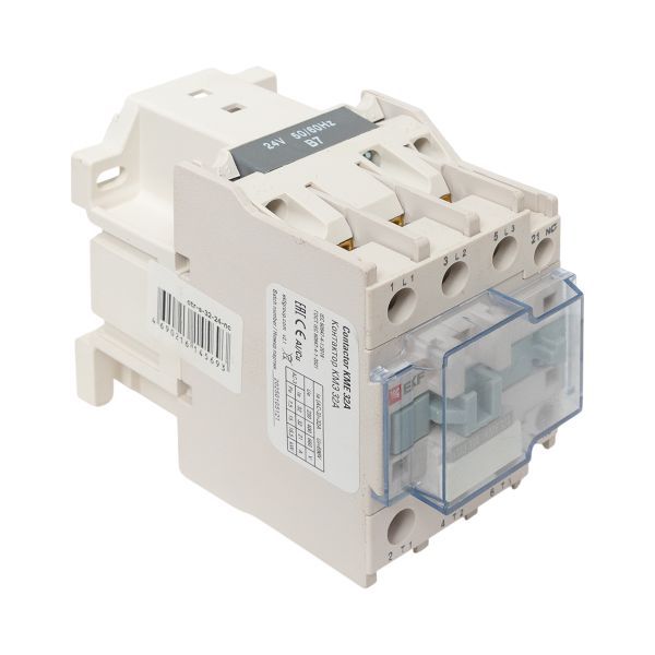 Контактор КМЭ малогабаритный 32А 24В 1NC PROxima (ctr-s-32-24-nc)