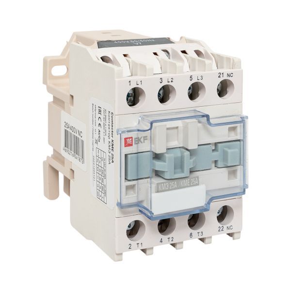 Пускатель магнитный КМЭ 25А катушка управления 380В малогабаритный 1NC (ctr-s-25-380-nc)