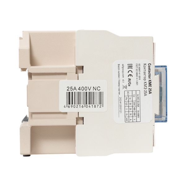 Пускатель магнитный КМЭ 25А катушка управления 380В малогабаритный 1NC (ctr-s-25-380-nc)