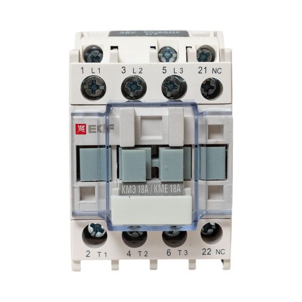 Контактор КМЭ малогабаритный 18А 36В 1NC PROxima (ctr-s-18-36-nc)