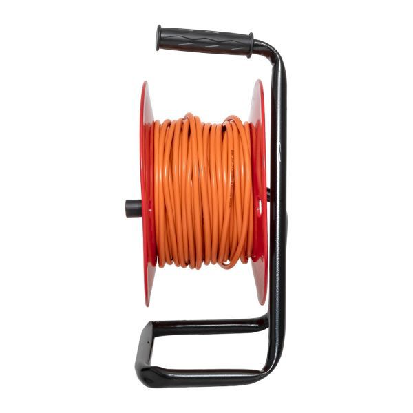 Удлинитель на катушке Атлант 2.0 4 гнезда 30м без заземления ПВС 2x0.75 6А/1.3кВт PROxima (UKA02-06-275-4-30)