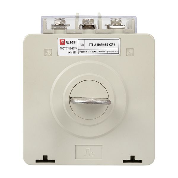 Трансформатор тока ТТЕ-A-150/5А с клеммой напряжения класс точности 0,5S EKF PROxima (tte-S-150-0.5S)