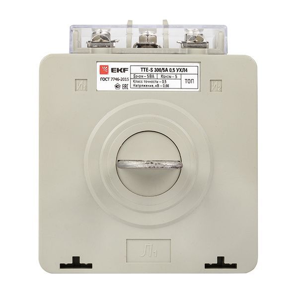 Трансформатор тока ТТЕ-A-300/5А с клеммой напряжения класс точности 0,5 EKF PROxima (tte-S-300)
