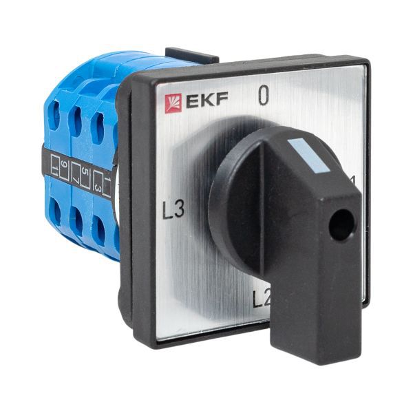 Переключатель кулачковый ПК-1-94 10А 4P для амперметра (pk-1-94-10)