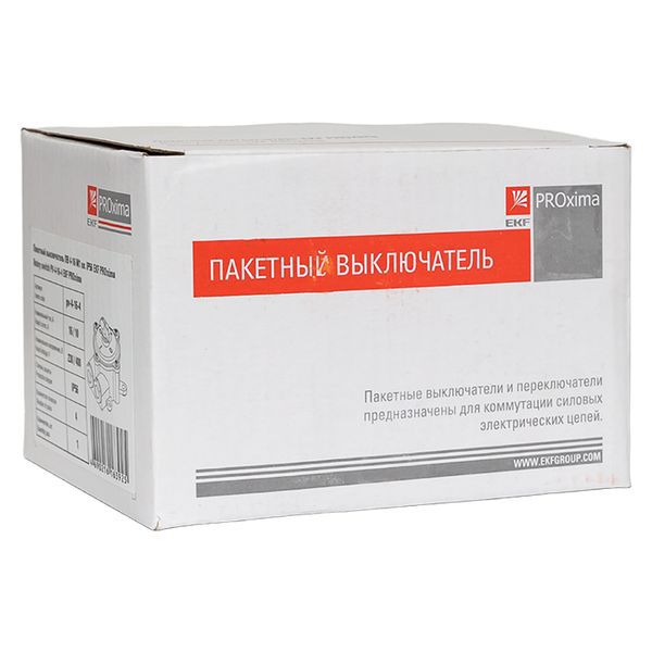 Выключатель пакетный ПВ 4-16 М1 пл. IP56 PROxima (pv-4-16-4)