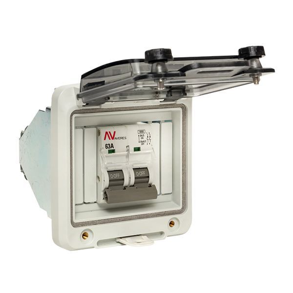 Окно герметичное 4 модуля IP67 PROxima (ak-g-4)