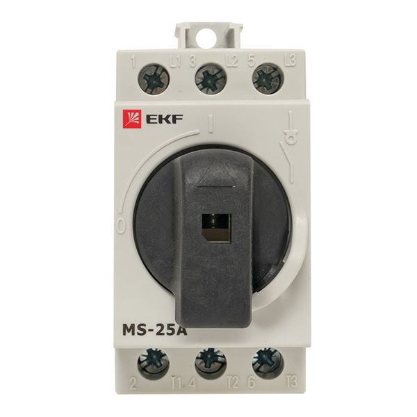 Рубильник модульный MS-25A 3P на DIN-рейку EKF