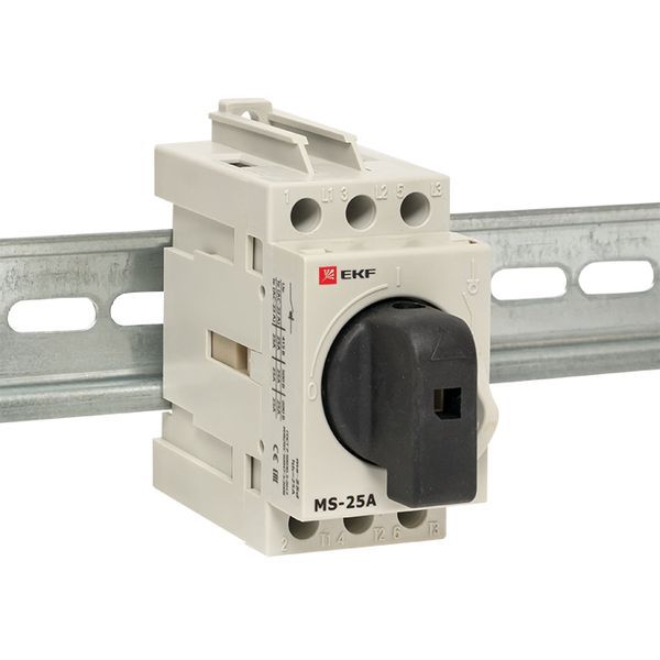 Рубильник модульный MS-25A 3P на DIN-рейку EKF