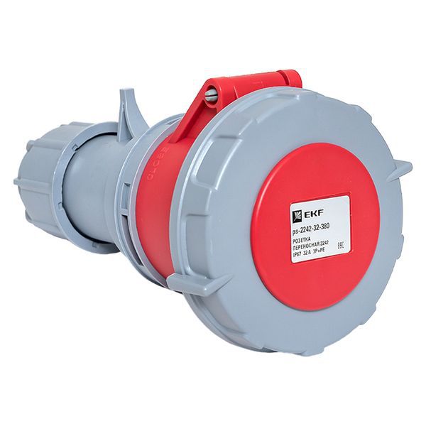 Розетка переносная 2242 3Р+РЕ 32А 380В IP67 PROxima