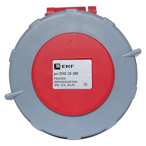 Розетка переносная 2242 3Р+РЕ 32А 380В IP67 PROxima