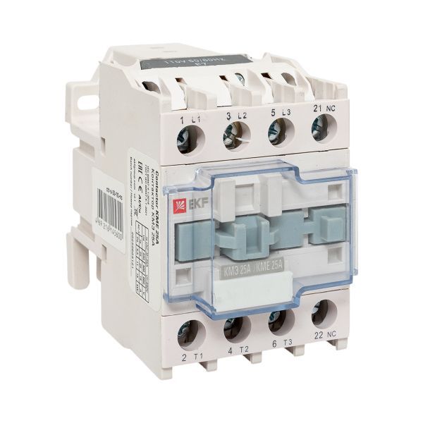 Пускатель магнитный КМЭ 25А катушка управления 110В малогабаритный 1NO