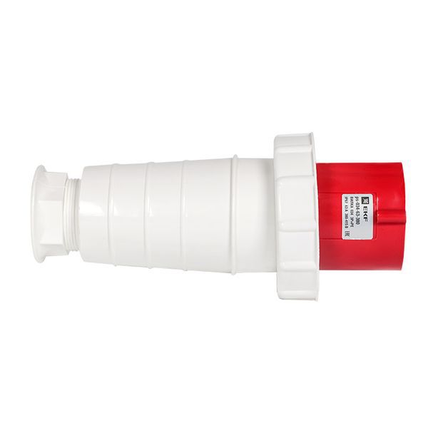 Вилка эл. каб. 63А 3P+E 380В IP67 (034) EKF ps-034-63-380