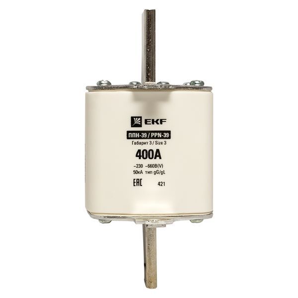 Вставка плавкая ППН-39 630/400А габарит 3 EKF fus-39/630/400