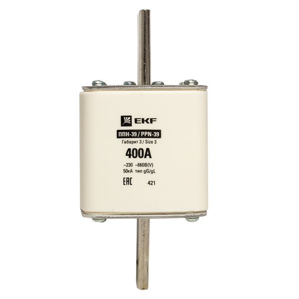 Вставка плавкая ППН-39 630/400А габарит 3 EKF fus-39/630/400