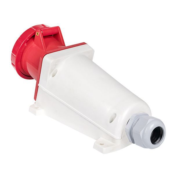 Розетка кабельная 125А 380В 3P+РЕ+N IP44 (145) EKF ps-145-125-380