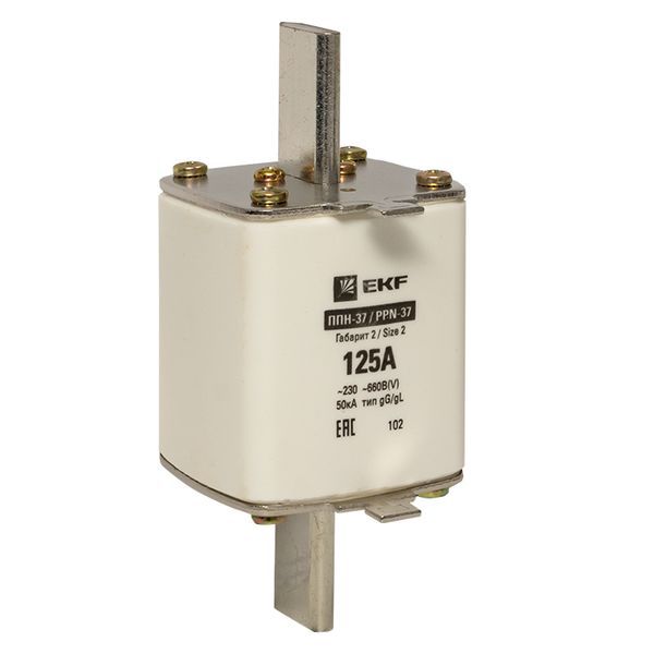 Вставка плавкая ППН-37 400/125А габарит 2 EKF fus-37/400/125
