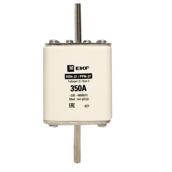 Вставка плавкая ППН-37 400/350А габарит 2 EKF fus-37/400/350
