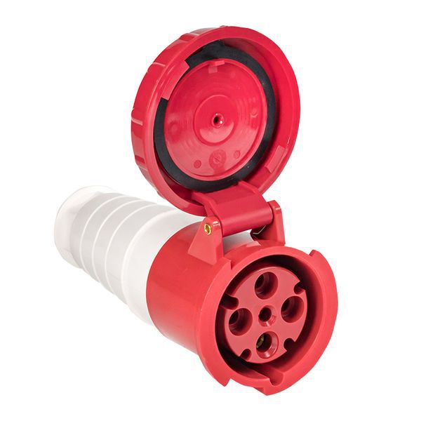 Розетка кабельная 63А 380В 3P+РЕ IP44 (234) EKF ps-234-63-380