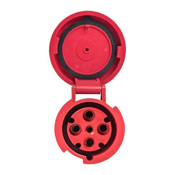 Розетка кабельная 63А 380В 3P+РЕ IP44 (234) EKF ps-234-63-380